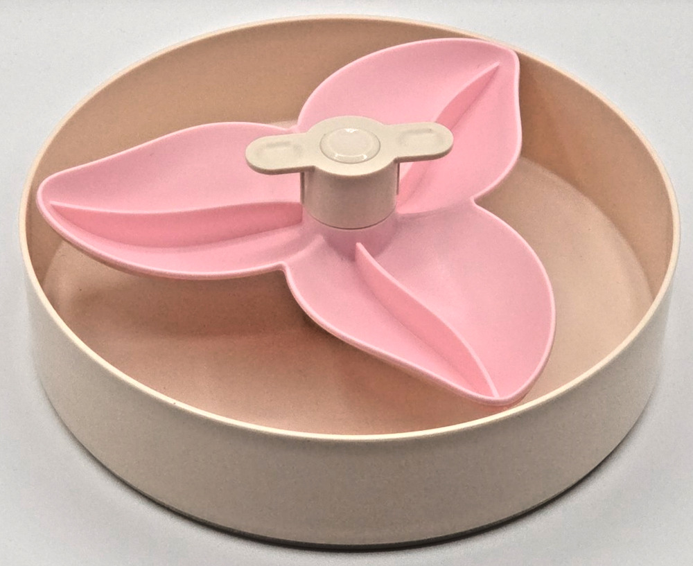 PetDreamHouse Interactive Spin Slow Feeder Interactive Puzzle Bowl